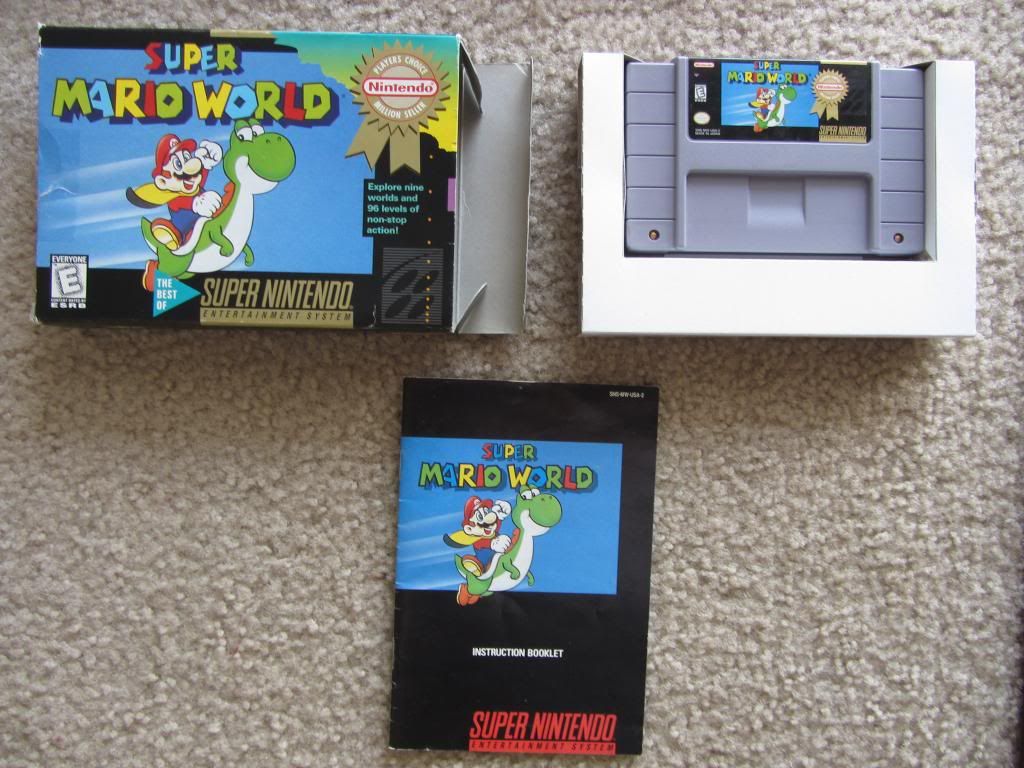 super mario world cib