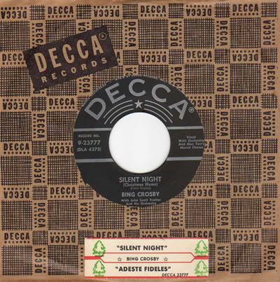 Silent Night / Adeste Fideles - Bing Crosby