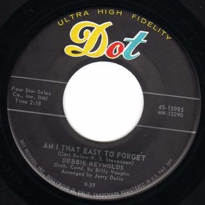 Debbie Reynolds - Am I That Easy To Forget / Ask Me To Go Steady