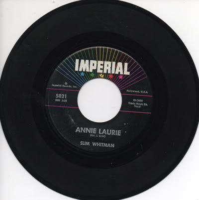 Slim Whitman - Annie Laurie / Valley Of Tears