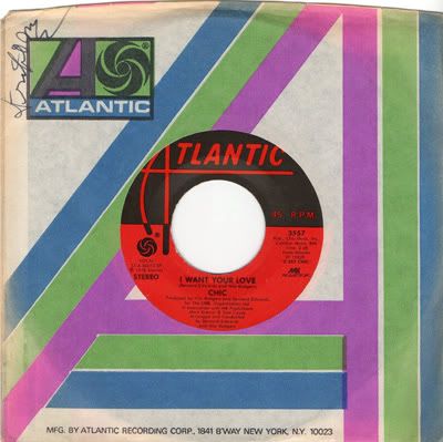 Chic - I Want Your Love / Funny Bone