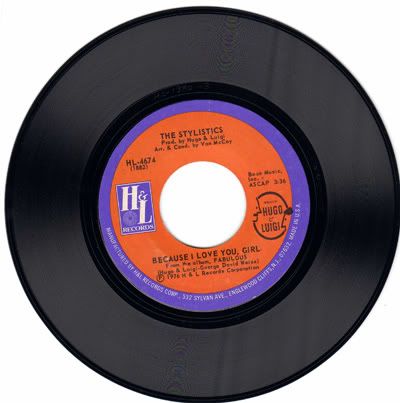 Because I Love You Girl / You Are - Stylistics
