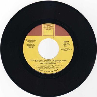 Smokey Robinson - I've Mad Love To You A Thousand Times / Into Each Rain Some Life Must Fall