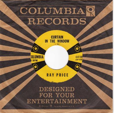 Ray Price - Curtain In The Window / It's All Your Fault