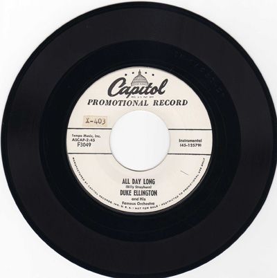 Duke Ellington - All Day Long / Tyrolean Tango