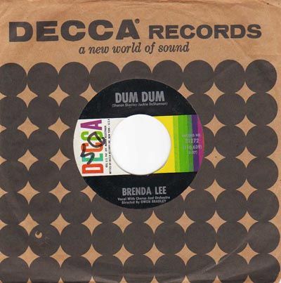 Brenda Lee - Dum Dum / Eventually