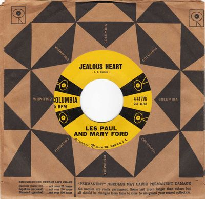 Les Paul & Mary Ford - Jealous Heart / Big Eyed Gal