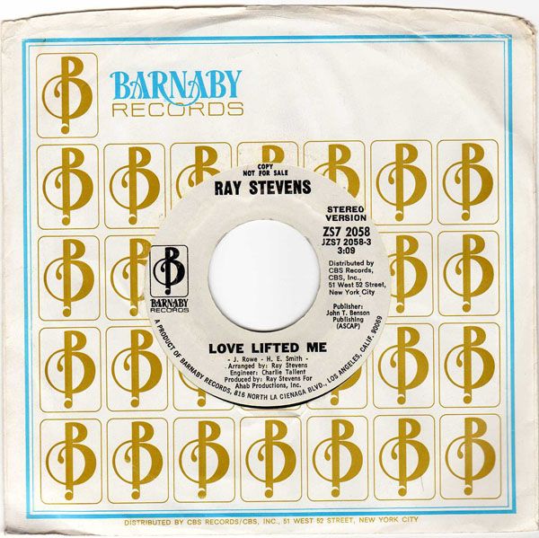 Ray Stevens - Love Lifted Me