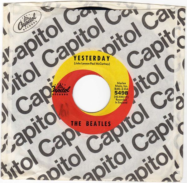 Beatles - Yesterday / Act Naturally