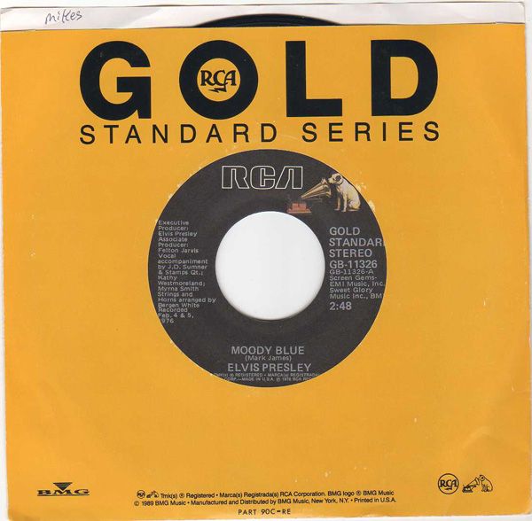 Elvis Presley - Moody Blue / For The Heart
