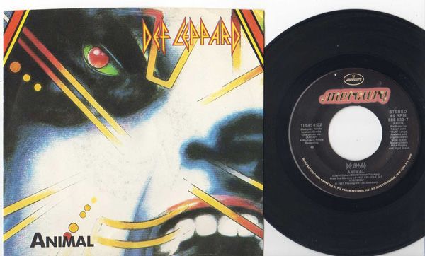 Def Leppard - Animal / I Wanna Be Your Hero