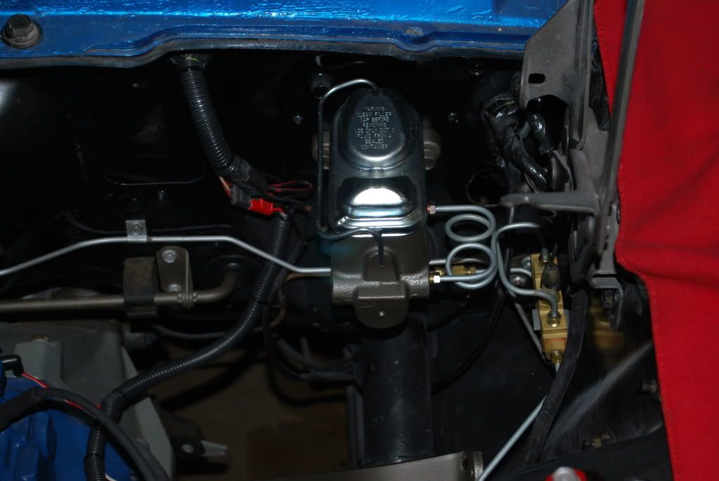 Master Cylinder & Adjustable Proportioning Valve 1967-70 Mustang Brake Booster