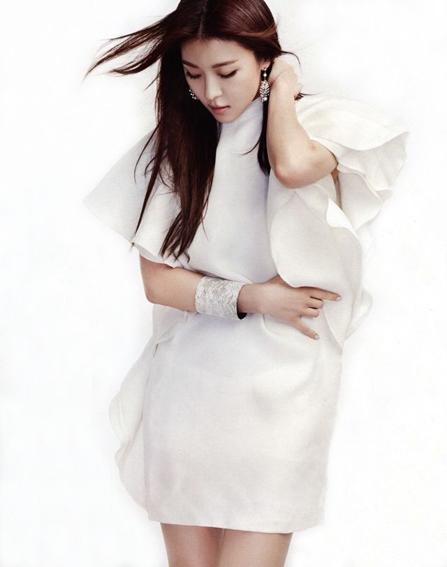 Ha Ji Won Is Blinding In White In The June Issue of 