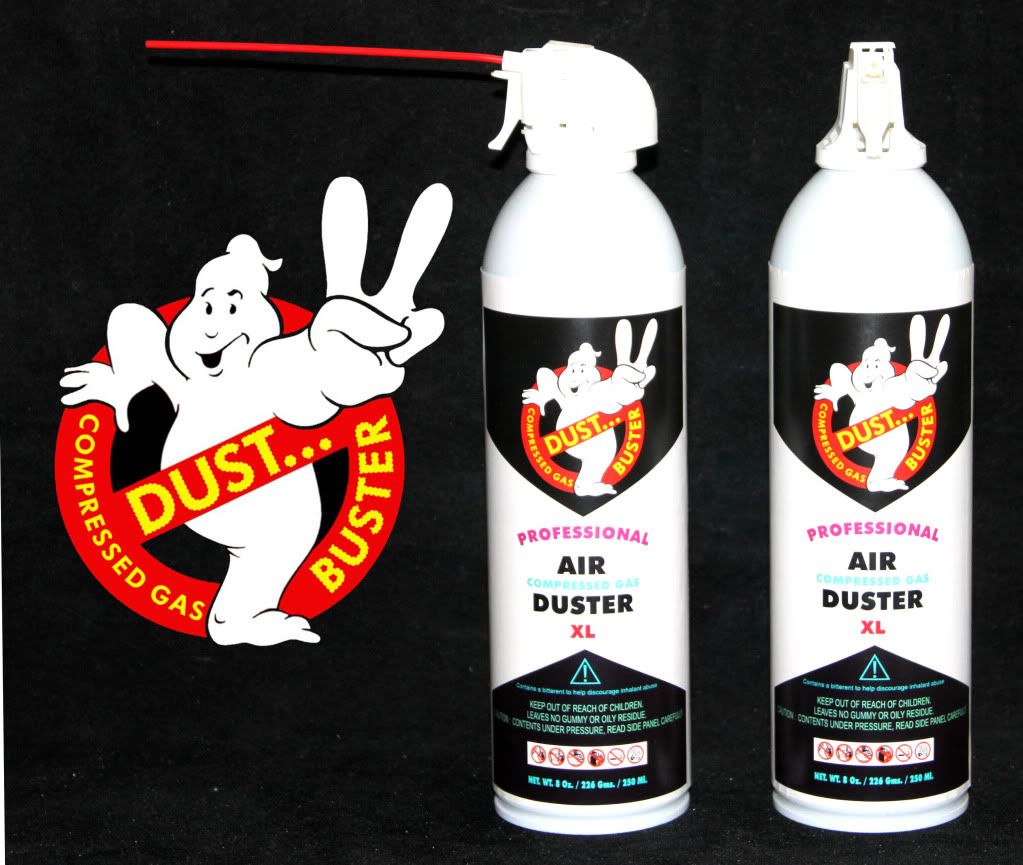 DUST BUSTER Compressed Gas AIR DUSTER 8 Oz Can.