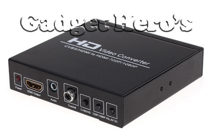 AV Hdmi TO Hdmi Converter 720P 1080P Conversion NTSC TO PAL Built IN ...