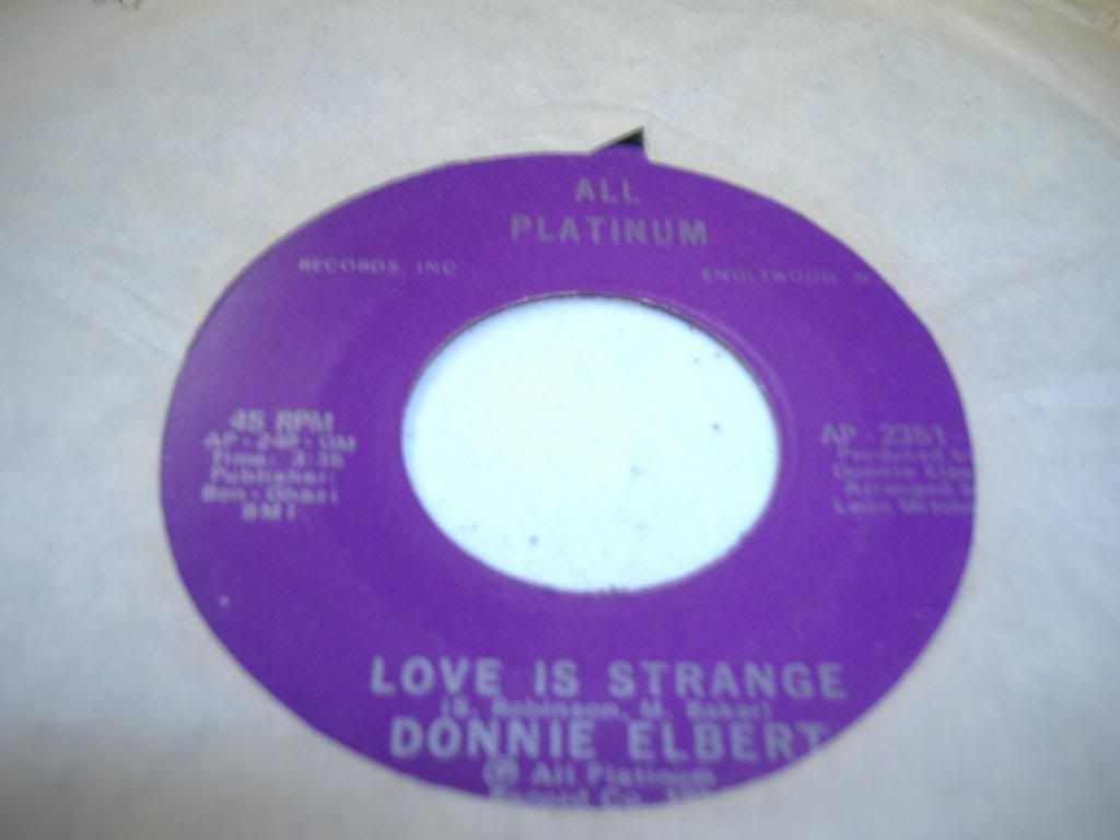 DONNIE ELBERT - Love Is Strange (same)