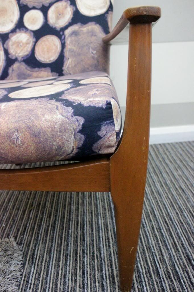 VINTAGE RETRO 1960s PARKER KNOLL FIRESIDE ARMCHAIR NEWLY REUPHOLSTERED