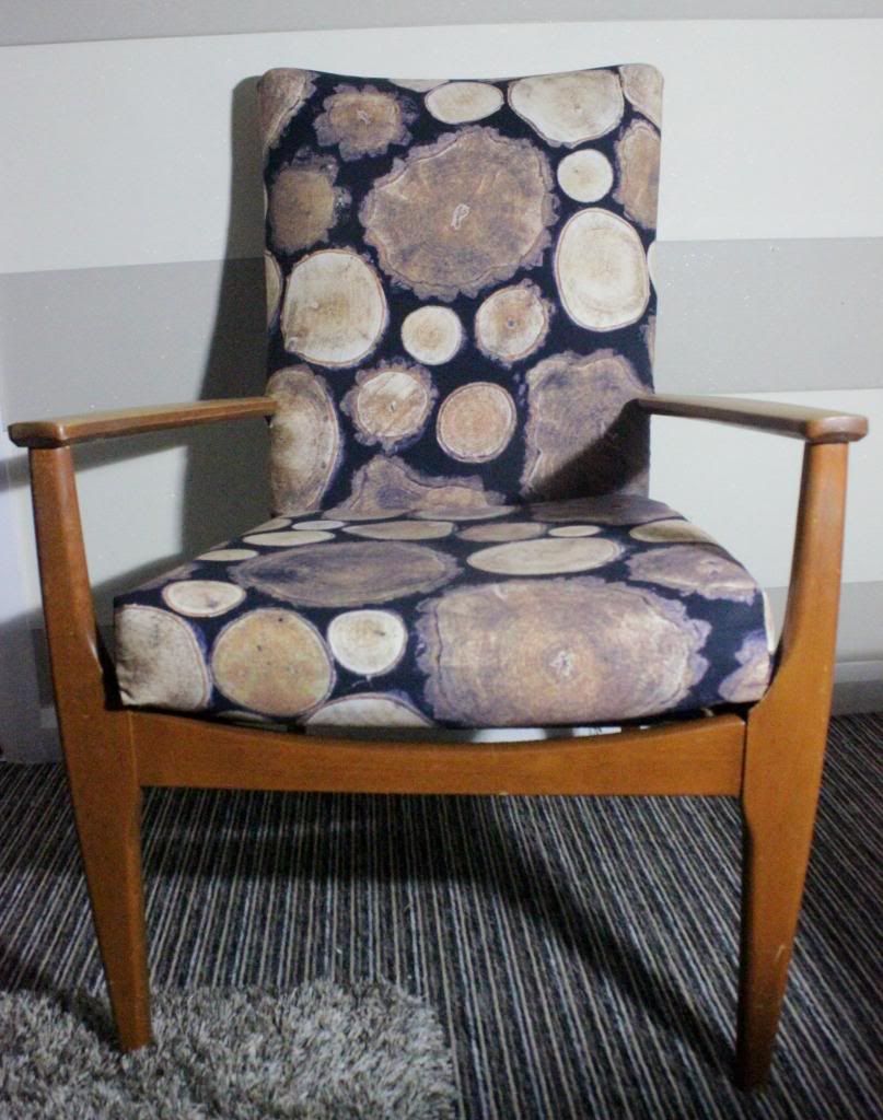 VINTAGE RETRO 1960s PARKER KNOLL FIRESIDE ARMCHAIR NEWLY REUPHOLSTERED