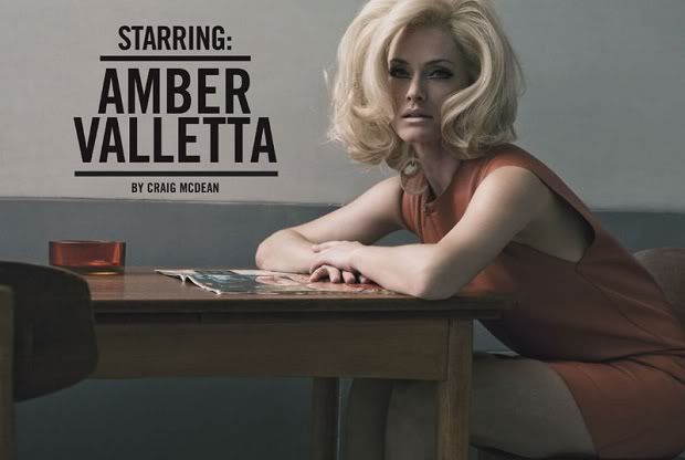 Amber Valletta for Vogue Italia 1