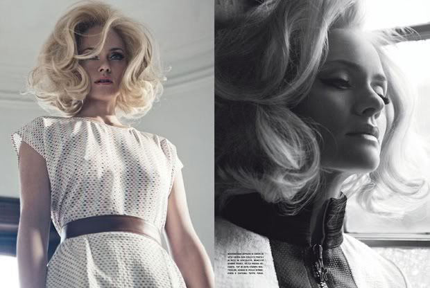 Amber Valletta for Vogue Italia 2