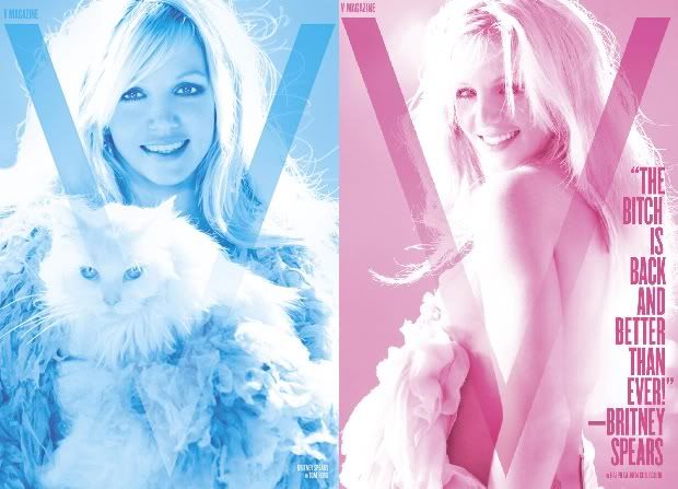 Britney Spears for V 1