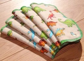 Dino Wipes, set of 5 ***seconds***