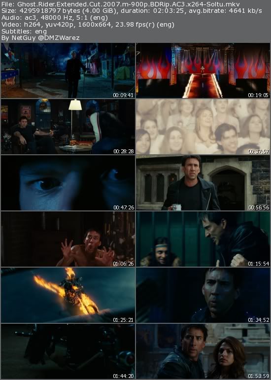 Ghost Rider Extended Cut (2007) m-900p BDRip AC3 x264-Soltu Ghost Rider Extended Cut (2007) m-900p BDRip AC3 x264-Soltu