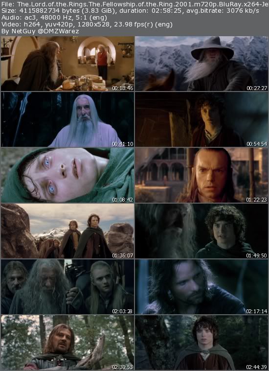The Lord of the Rings: The Fellowship of the Ring (2001) m720p BluRay x264-Jelloman The Lord of the Rings: The Fellowship of the Ring (2001) m720p BluRay x264-Jelloman