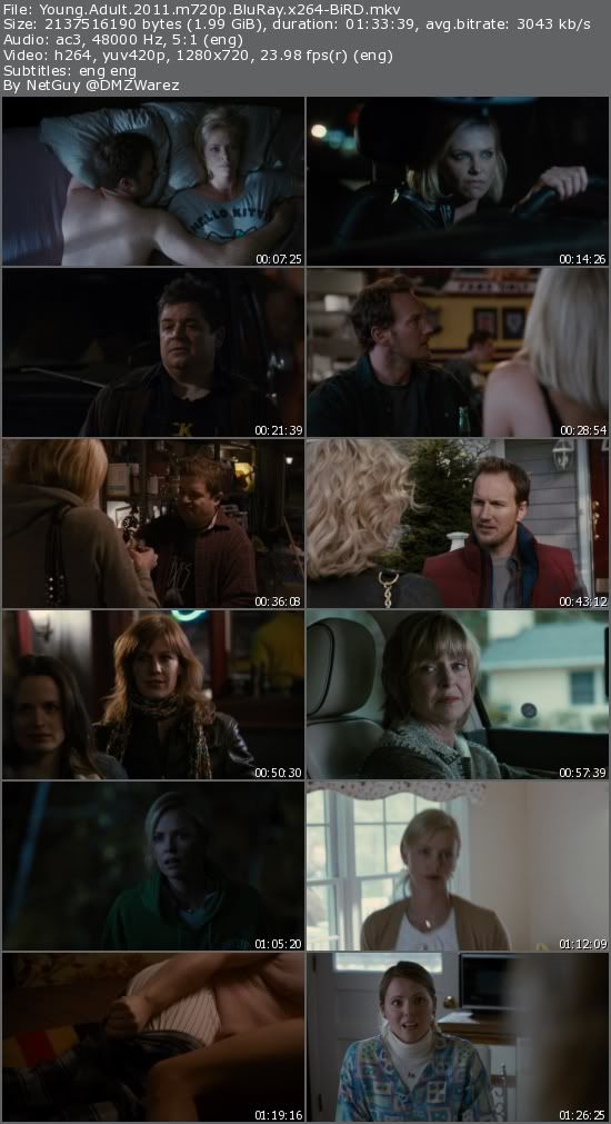 Young Adult (2011) m720p BluRay x264-BiRD Young Adult (2011) m720p BluRay x264-BiRD