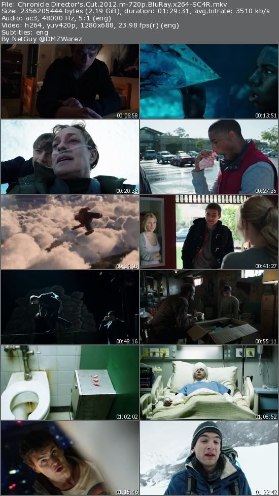 Chronicle Director's Cut (2012) m-720p BluRay x264-SC4R Chronicle Director's Cut (2012) m-720p BluRay x264-SC4R