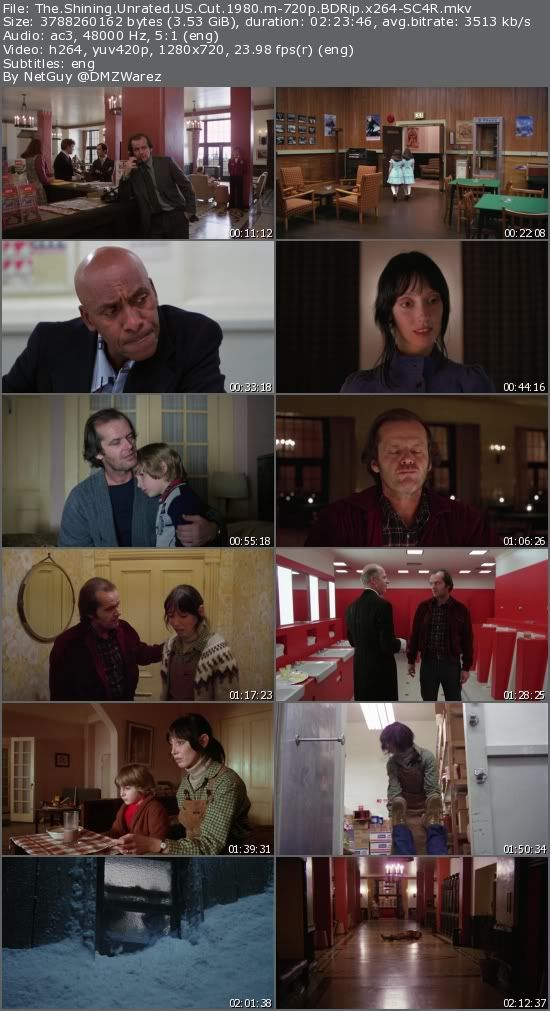 The Shining Unrated US Cut (1980) m-720p BDRip x264-SC4R The Shining Unrated US Cut (1980) m-720p BDRip x264-SC4R