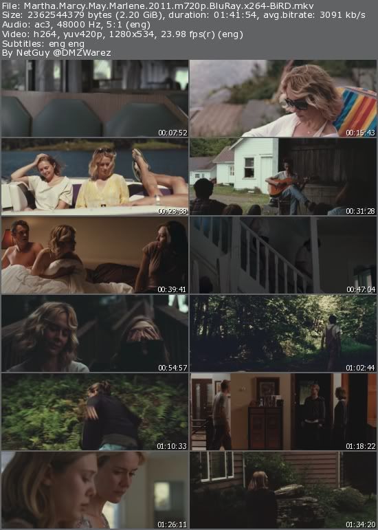 Martha Marcy May Marlene (2011) m720p BluRay x264-BiRD Martha Marcy May Marlene (2011) m720p BluRay x264-BiRD