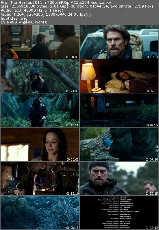 The Hunter (2011) m720p BRRip AC3 x264-vsenc The Hunter (2011) m720p BRRip AC3 x264-vsenc