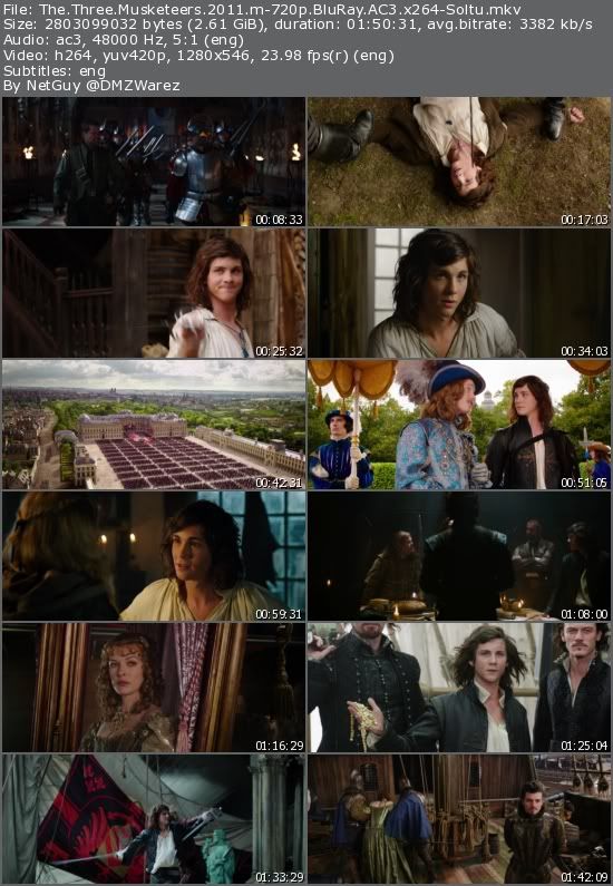 The Three Musketeers (2011) m-720p BluRay AC3 x264-Soltu The Three Musketeers (2011) m-720p BluRay AC3 x264-Soltu
