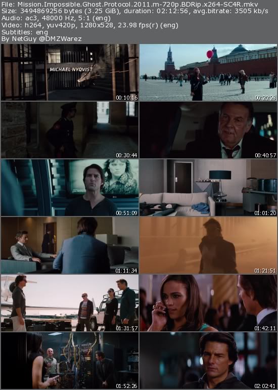 Mission: Impossible - Ghost Protocol (2011) m-720p BDRip x264-SC4R Mission: Impossible - Ghost Protocol (2011) m-720p BDRip x264-SC4R