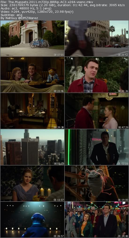 The Muppets (2011) m720p BRRip AC3 x264-vsenc The Muppets (2011) m720p BRRip AC3 x264-vsenc