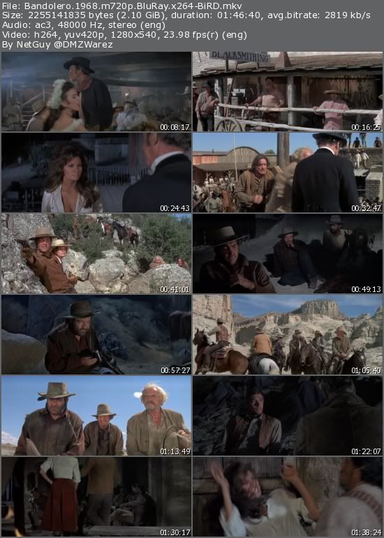 Bandolero (1968) m720p BluRay x264-BiRD Bandolero (1968) m720p BluRay x264-BiRD