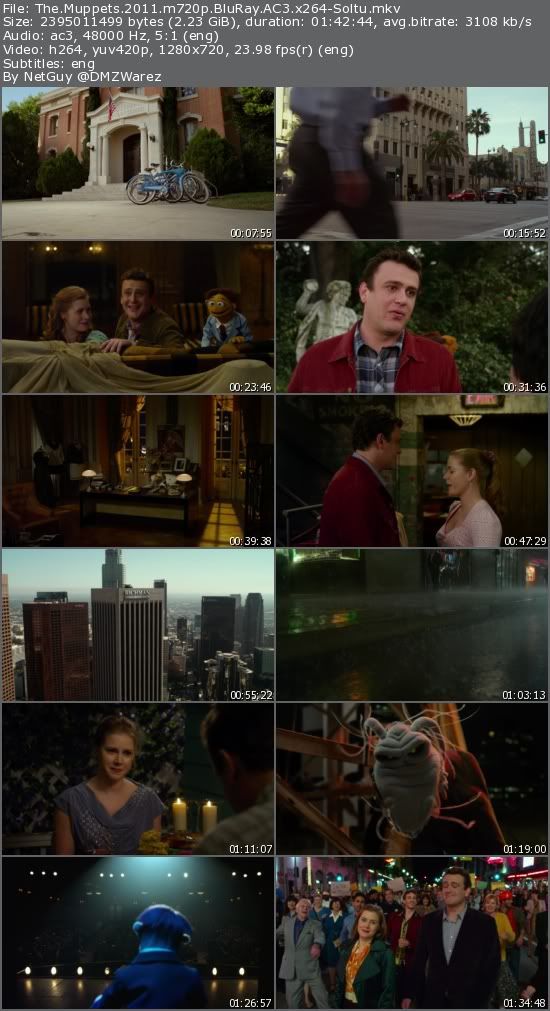 The Muppets (2011) m720p BluRay AC3 x264-Soltu The Muppets (2011) m720p BluRay AC3 x264-Soltu