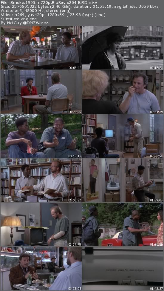 Smoke (1995) m720p BluRay x264-BiRD Smoke (1995) m720p BluRay x264-BiRD