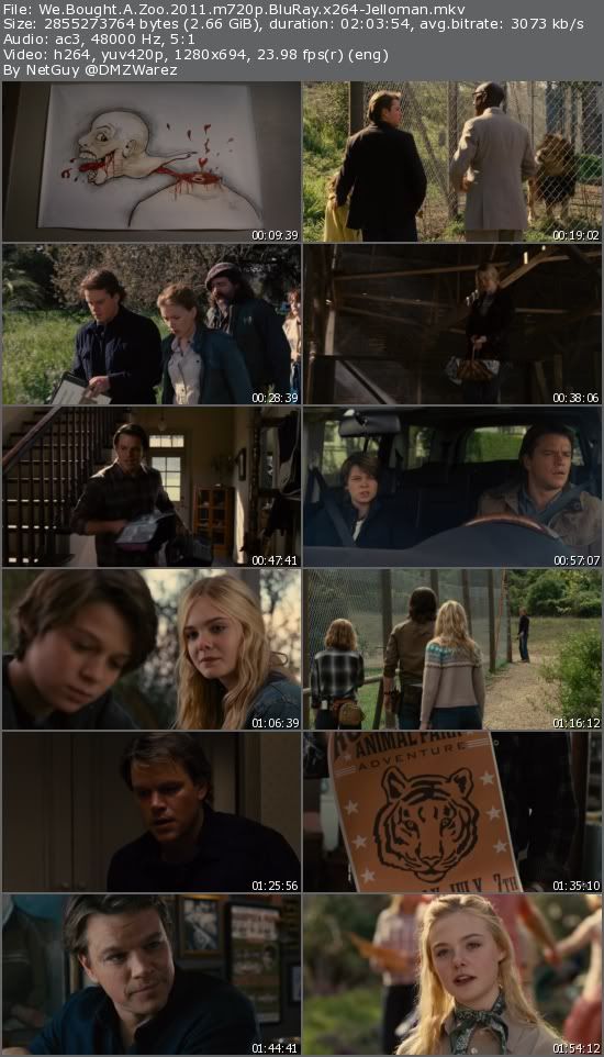 Mēs nopirkām Zoo (2011) m720p BluRay x264-Jelloman WeBoughtAZoo2011m720pBluRayx264 Jelloman s We Bought A Zoo (2011)