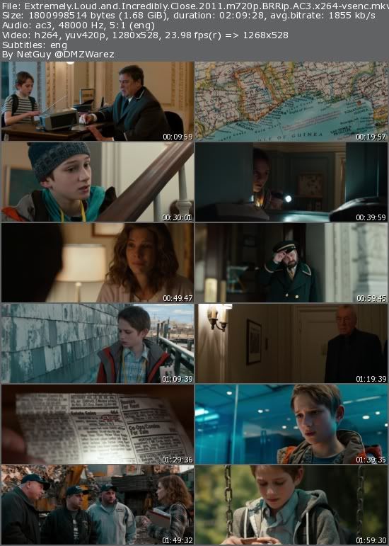 Extremely Loud and Incredibly Close (2011) m720p BRRip AC3 x264-vsenc Extremely Loud and Incredibly Close (2011) m720p BRRip AC3 x264-vsenc