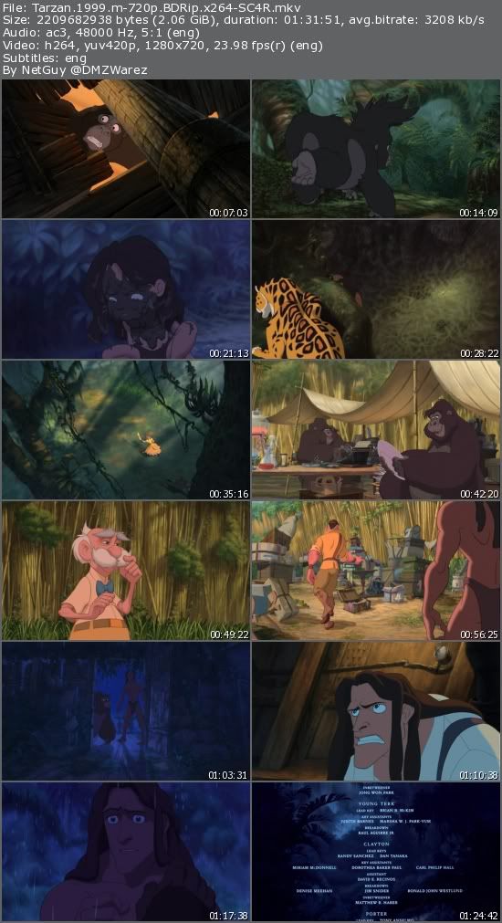 Tarzan (1999) m-720p BDRip x264-SC4R Tarzan (1999) m-720p BDRip x264-SC4R