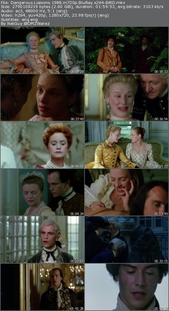 Dangerous Liaisons (1988) m720p BluRay x264-BiRD Dangerous Liaisons (1988) m720p BluRay x264-BiRD
