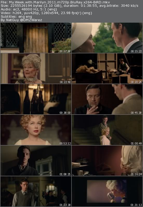 My Week with Marilyn (2011) m720p BluRay x264-BiRD My Week with Marilyn (2011) m720p BluRay x264-BiRD