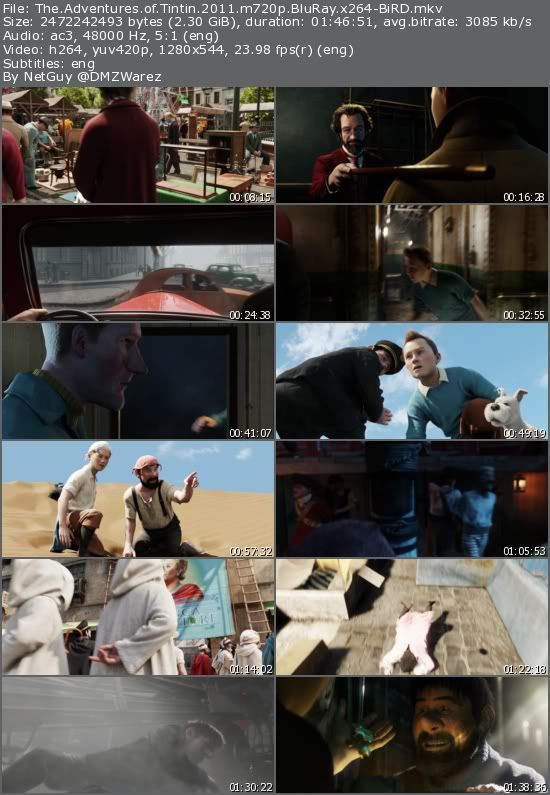 The Adventures of Tintin (2011) m720p BluRay x264-BiRD The Adventures of Tintin (2011) m720p BluRay x264-BiRD