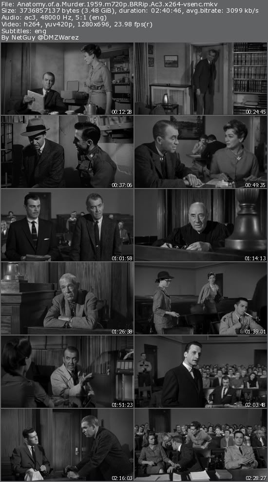 Anatomy of a Murder (1959) m720p BRRip Ac3 x264-vsenc Anatomy of a Murder (1959) m720p BRRip Ac3 x264-vsenc
