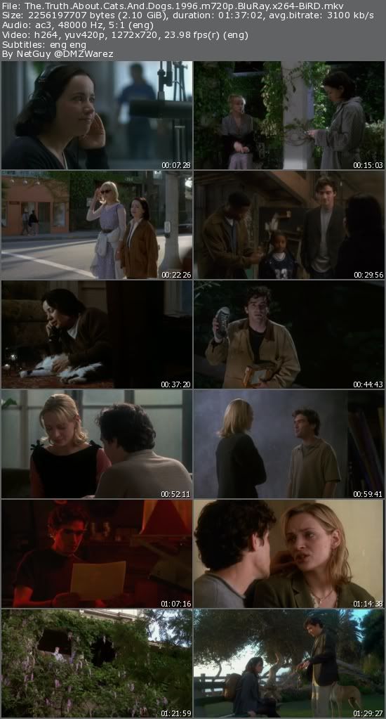 The Truth About Cats And Dogs (1996) m720p BluRay x264-BiRD The Truth About Cats And Dogs (1996) m720p BluRay x264-BiRD