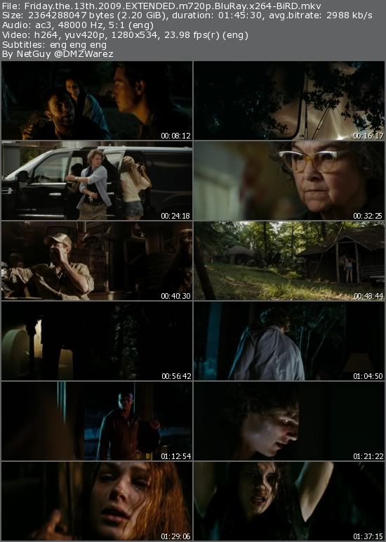 Friday the 13th (2009) EXTENDED m720p BluRay x264-BiRD Friday the 13th (2009) EXTENDED m720p BluRay x264-BiRD
