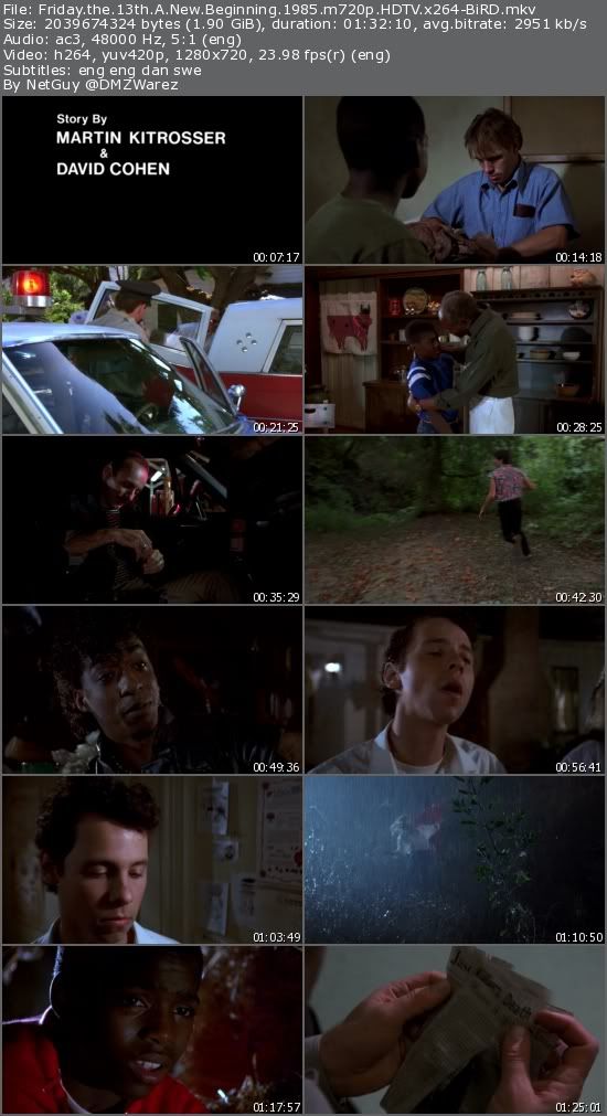 Friday the 13th Part V: A New Beginning (1985) m720p HDTV x264-BiRD Friday the 13th Part V: A New Beginning (1985) m720p HDTV x264-BiRD