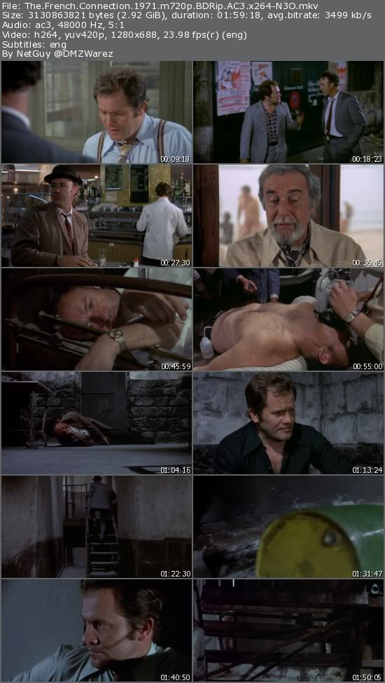 The French Connection (1971) m720p BDRip AC3 x264-N3O The French Connection (1971) m720p BDRip AC3 x264-N3O